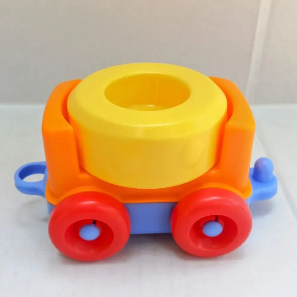 Fisher Price Silly Safari Rattle & Roll Animal Train-2015-DMC44-No Peg Pals
